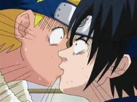 Naruto And Sasuke Kiss Classic Scene Youtube