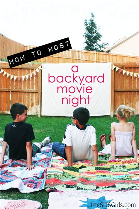 Backyard Movie Night Diy Party Movie Night Ideas