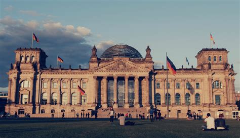 Reichstag Building In Berlin Copyright Free Photo By M Vorel