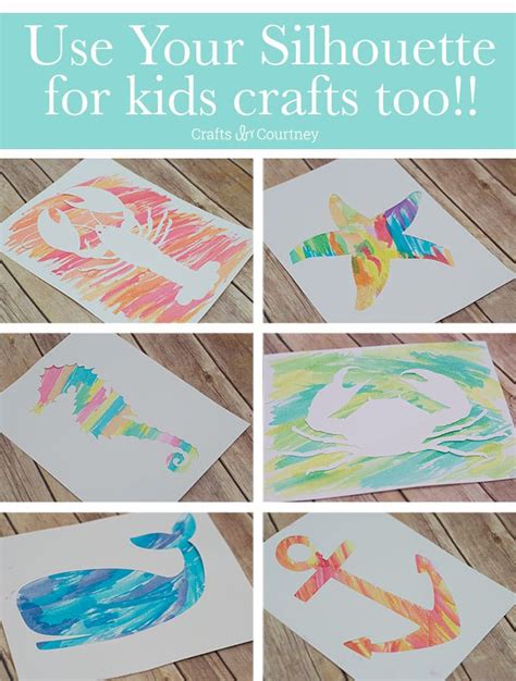 Silhouette Craft Nautical Water Color Art