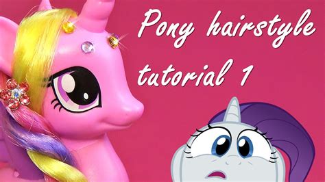 Mlp Hairstyle Tutorial 1 How To Give Cadance An Awesome Makeover