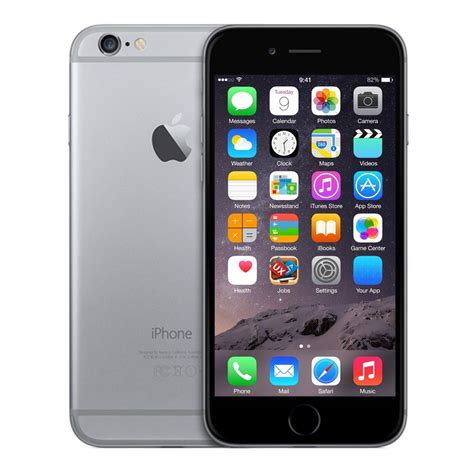 Refurbished Apple Iphone 6 Unlocked Smartphone 128gb 128gb Grey