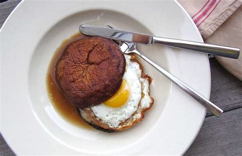 Portabella Egg Sandwich Recipe Low Carb Breakfast Recipes Egg