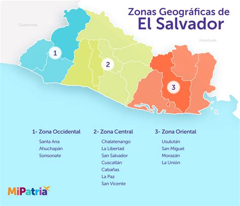 13 Mapas Utiles De El Salvador Actualizado 2019