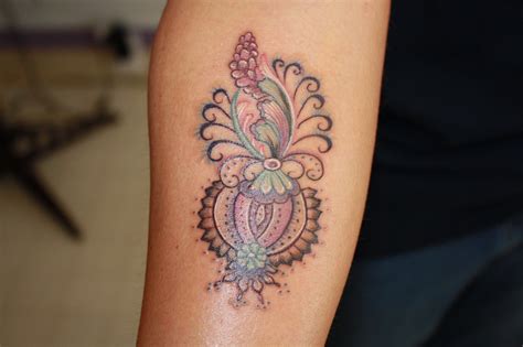 A lotus can symbolize awakening, rebirth, enlightenment and purification. 015 | Purple Lotus Tattoo | Flickr