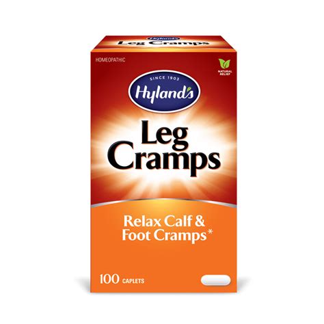 Hylands Leg Cramp Caplets Natural Calf Leg And Foot Cramp Relief 1