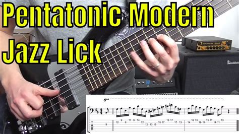 Pentatonic Jazz Lick The Pentatonic Scale In Modern Jazz Bass