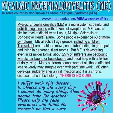 From Me Awareness Pics Mecfs Awareness Images Mecfs Myalgic Encephalomyelitis Chronic