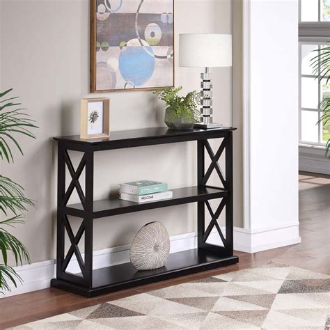 Convenience Concepts Oxford Deluxe 3 Tier Console Table Multiple