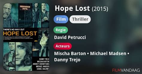 Hope Lost Film 2015 Filmvandaagnl