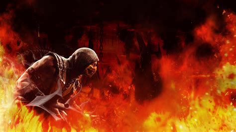 You can download the wallpaper and also use it for your desktop computer pc. Mortal Kombat X: Scorpion Wallpaper 1920 x 1080 by ...