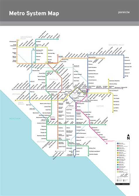 La Metro A Map To The Future 2021