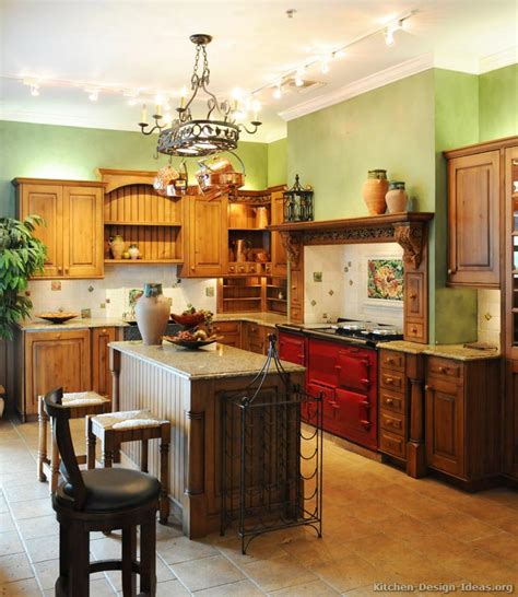 Italy is a vast country, and with an emphasis on style up and. A Traditional Italian Kitchen Design with a Red AGA Stove