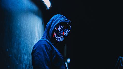 Click to see our best video content. Purge LED Mask 5K Wallpapers | HD Wallpapers | ID #28356