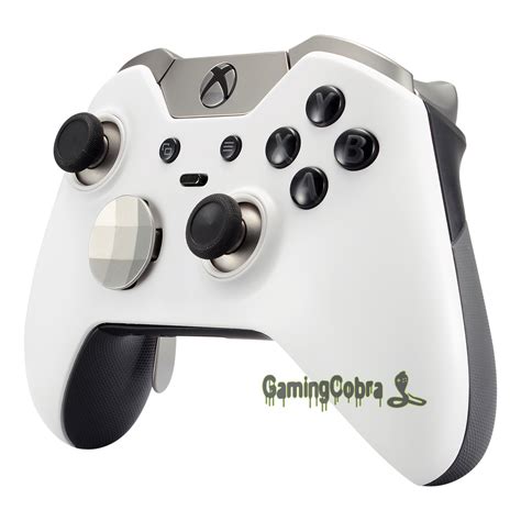 Solid White Front Housing Shell Cover Repair Part For Xbox