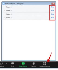 Zoom Join Breakout Room / A Guide To Starting With Zoom Breakout Rooms