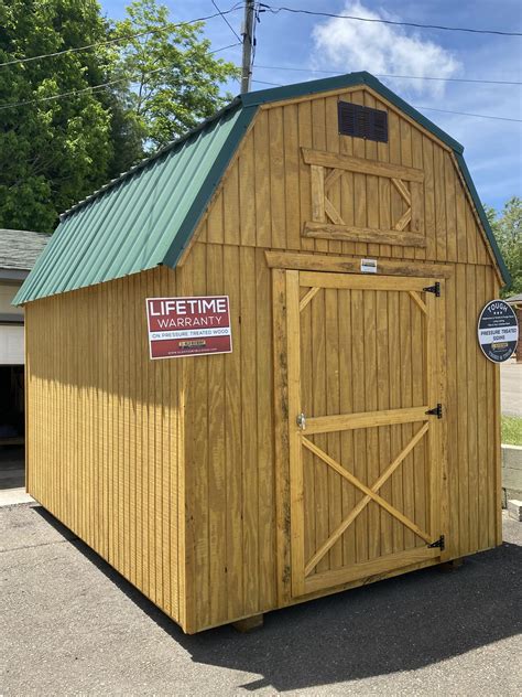 12x24 Lofted Barn Style Shed With Side Doors Ohs Online