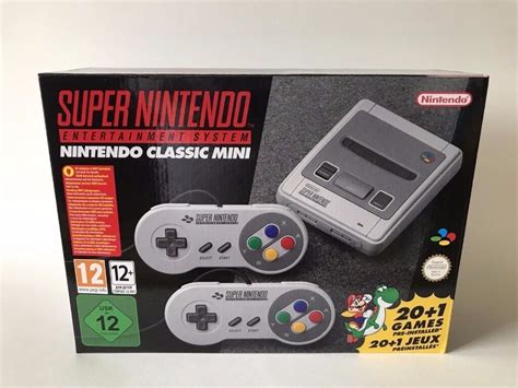 Super Nintendo Classic Mini Snes Console Brand New In Box In