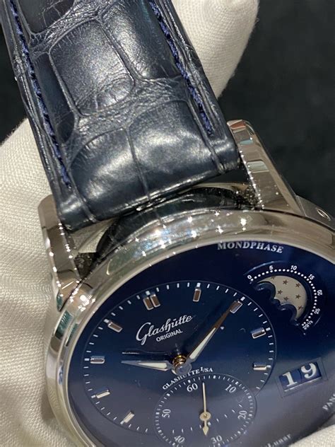 Glashutte Original Panomaticlunar Blue Dial Watchesmiles