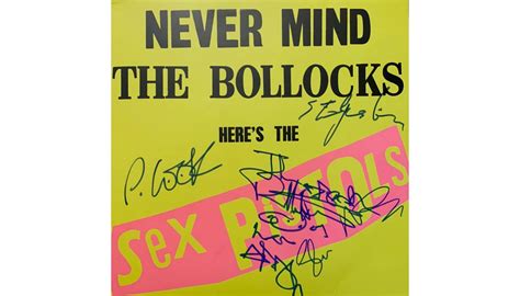 The Sex Pistols Fully Signed Vinyl Lp Charitystars