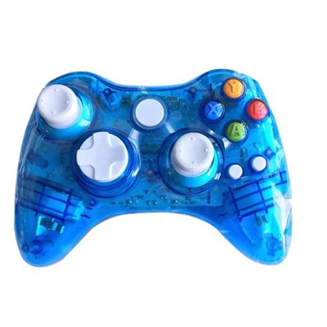 Vigrand 1pcs Wireless Joypad Gamepad Blue Controller For Xbox 360