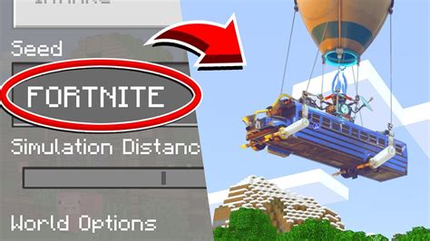 Minecraft Fortnite Seed Fortnite World Ps3xbox360ps4xboxonepe
