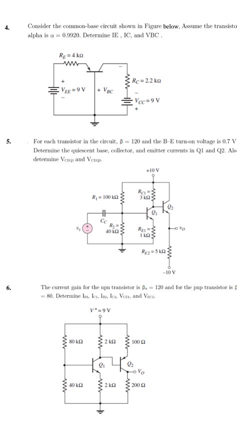 Solved Consider The Circuit Shown In The Figure Below Fi Chegg Com My
