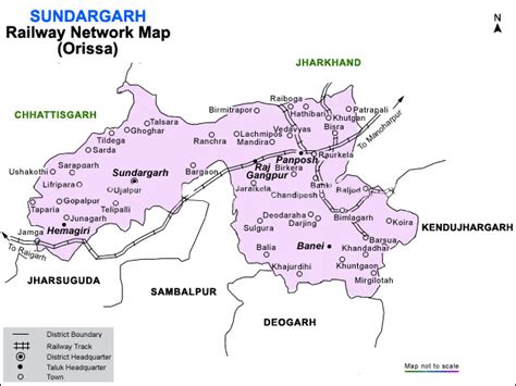 Rail Map India Sundargarhrailwaymap