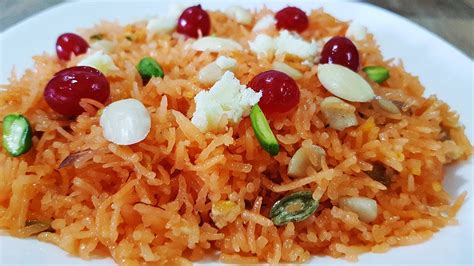 Zarda Pakistani Sweet Rice Recipe Oh My Universe Personal Blog