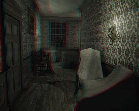 Layers Of Fear Game Old Hallway 3d Anaglyph Scene Taken Flickr
