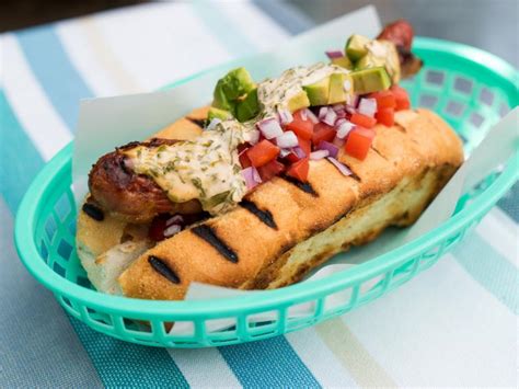 Sonoran Style Hot Dog Recipe Jeff Mauro Food Network