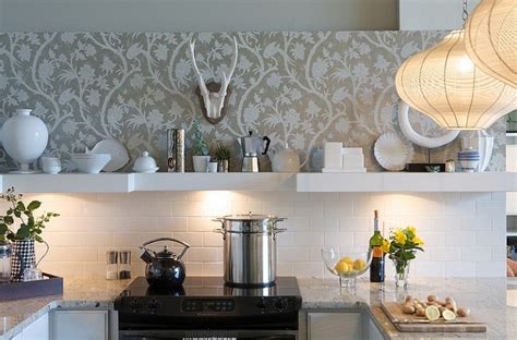 Kitchen Wallpaper Ideas Wall Decor That Sticks