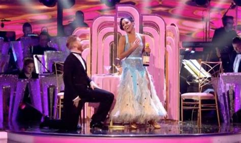 strictly come dancing body language reveals alex scott dominates partner neil jones express