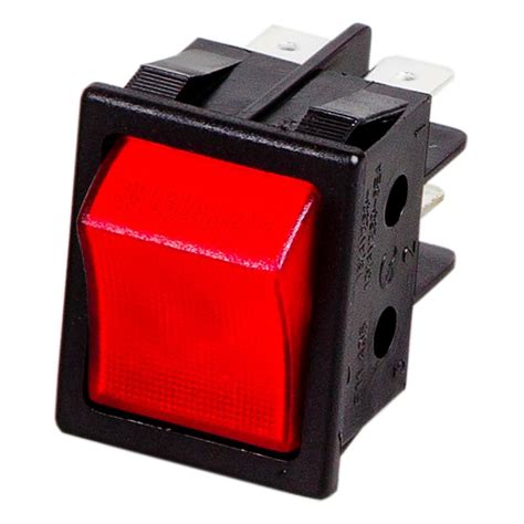Produtos Interruptores Interruptor Bipolar Luminoso Vermelho Electro Verisantos Fabrico