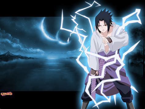 Gambar Wallpaper Bergerak Sasuke