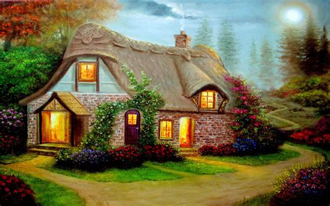 Beautiful Cottage High Definition Widescreen