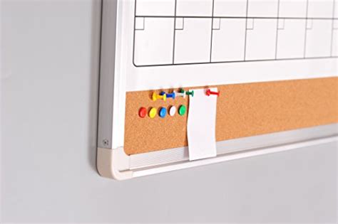 Whiteboard Monthly Wall Calendar Set 24 X 18 Inch Magnetic Dry Erase