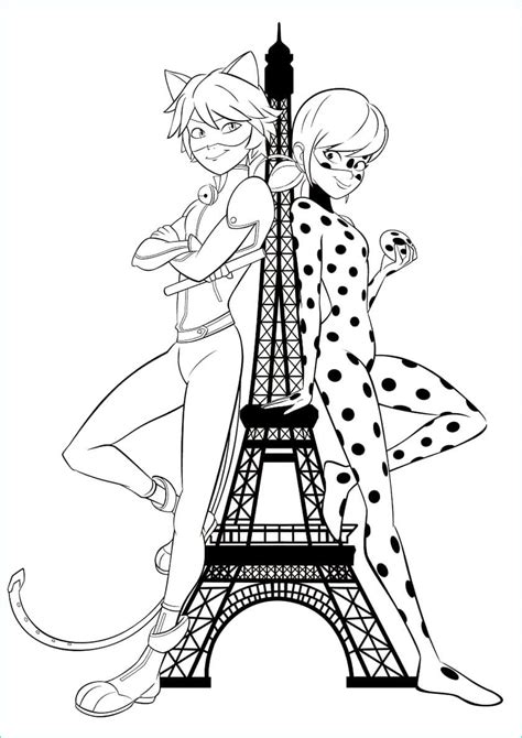 12 Beau De Coloriage Miraculous Ladybug Et Chat Noir Galerie