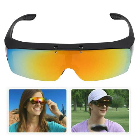 flip up tac glasses military polarized sunglasses anti glare uv400 enhance color ebay