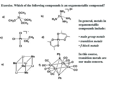Organometallic Chemistry 1 Introduction Types And Rationale 2