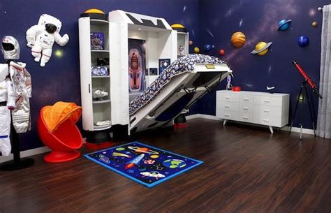 15 Fun Space Themed Bedrooms For Boys Rilane