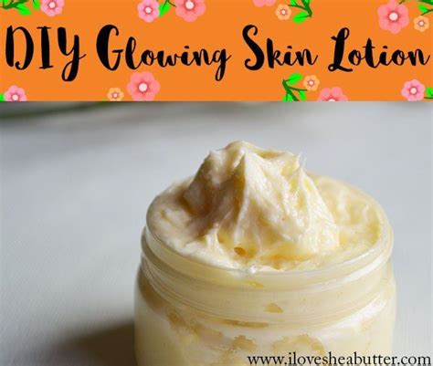 Make This Homemade Body Lotion For Glowing Skin Its Pretty Easy Plus