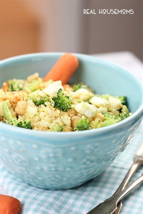 Ground black pepper, broccoli, fennel, asparagus, couscous, salt and 6 more. Curried Couscous with Broccoli and Feta ⋆ Real Housemoms