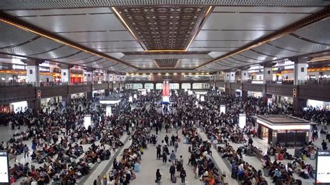 Chinas Railways Set New Record For Passenger Trips In First 10 Months