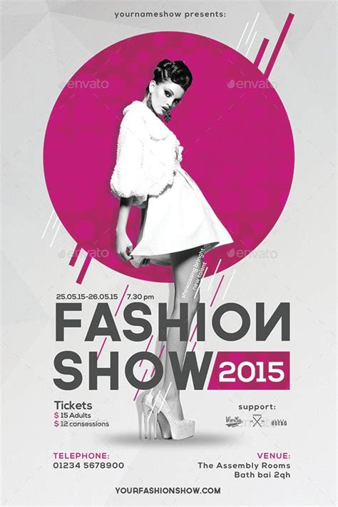 Pin By Vasco On Fashion Show With Images Flyer Template
