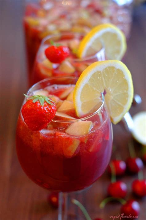 Red Wine Sangria Without Added Sugar Receta