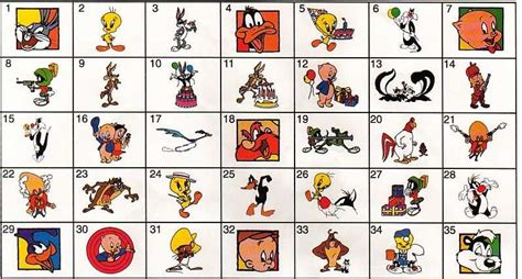 Looney Tunes Characters List Of Names