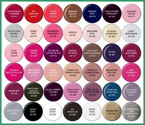 See more ideas about nail colors, nail polish colors, opi nails. Gel Nail Polish Colors 2014, Gel Nail Polish Color Chart ...