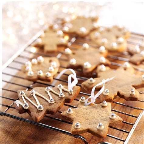These cinnamon flavoured christmas biscuits are great for getting the kids involved in cooking, and they will look great on the tree too 2 hrs. Christmas Gingerbread Hanging Biscuits | Baking Mad