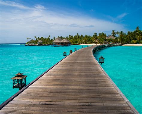 Bandos Island Resort In Maldives Desktop Wallpaper Hd
